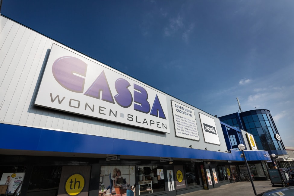 Slaapshowroom van CASBA in Zoeterwoude