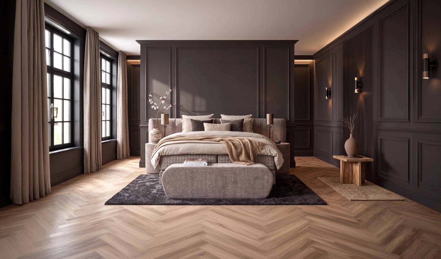 Comfortabele slaapkamer bij CASBA