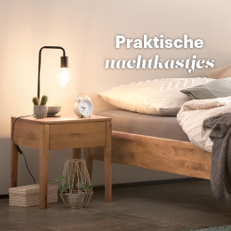 Praktische nachtkastjes